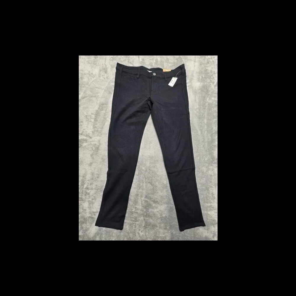 Aeropostale Lola Jeggings Womens L/G Super Low Rise Skinny Fit Stretch Black NWT